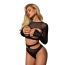 Комплект JSY Sexy Lingerie WW7257, чорний: топ + трусики - Фото №1
