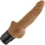 Вибратор Dr. Skin Cock Vibe 12, коричневый - Фото №2