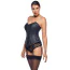 Корсет Zado Fetish Leather Corset, черный - Фото №3