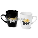 Набір з 2 чашок Mr/Mrs - Фото №1