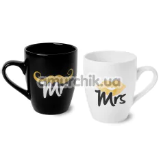 Набір з 2 чашок Mr/Mrs - Фото №1