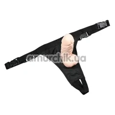 Страпон So Real Strap - On, тілесний - Фото №1