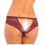 Трусики Dive Deep Open Back Panty, бордовые - Фото №4