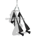 Секс-качели Whipsmart Yoga Pleasure Swing, черные - Фото №1