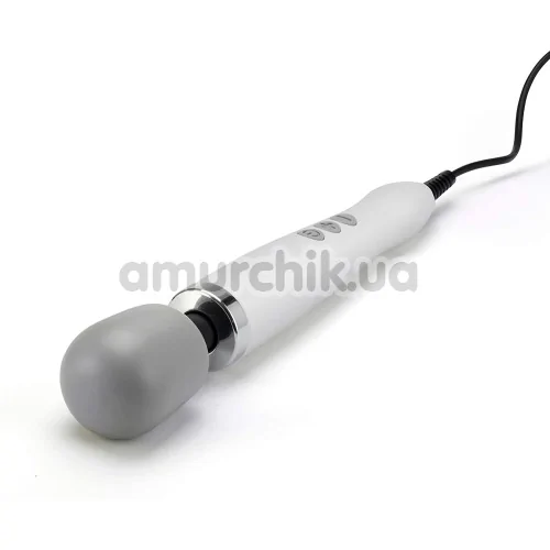 Універсальний вібромасажер Doxy Plug-In Vibrating Wand Massager, білий