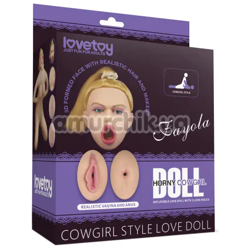 Секс-лялька Lovetoy Cowgirl Style Love Doll Fayola LVTOY831