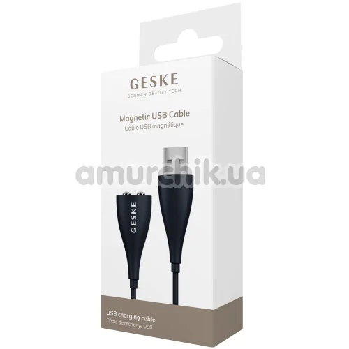 USB-кабель магнітний Geske Magnetic USB Cable, чорний