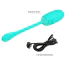 Виброяйцо Pretty Love Julius, бирюзовое - Фото №8
