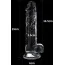 Фаллоимитатор Flawless Clear Dildo 7.5, прозрачный - Фото №10