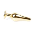 Анальна пробка з рожевим кристалом Boss Series Exclusivity Jewellery Gold Plug, золота - Фото №3