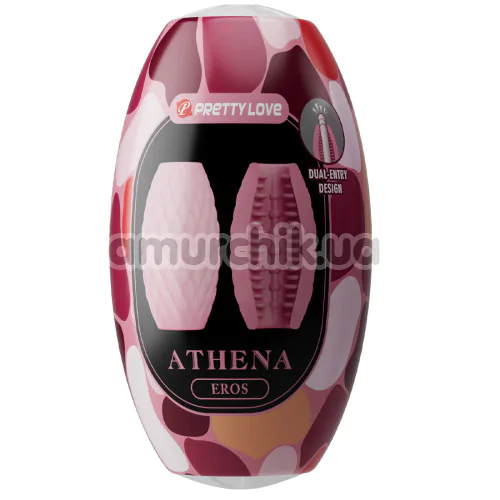 Мастурбатор Pretty Love Athena Eros, розовый