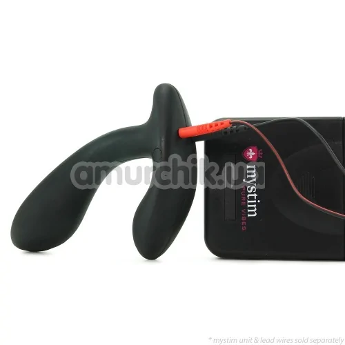 Электростимулятор простаты Mystim Flexing Silicone Toy Flexing Flavio, черный