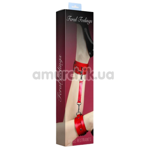 Фіксатори для ніг Feral Feelings Ankle Restraints, червоні