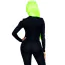 Комбінезон Leg Avenue Printed Glow In The Dark Skeleton Catsuit, чорно-білий - Фото №5