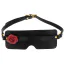 Маска на глаза Taboom Wild Roses Blindfold, черная - Фото №1