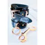 Фіксатори для ніг Kinky Diva High Gloss Bondage Ancle Cuffs, чорні - Фото №5