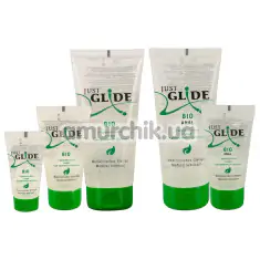Набір з 5 лубрикантів Just Glide Bio Set - Фото №1