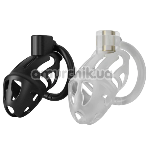 Пояс верности Lockink Sevanda Plastic Penis Chastity Cage, прозрачный