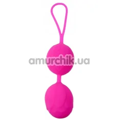 Вагінальні кульки Boss Silicone Kegel Balls, рожеві - Фото №1