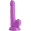 Фаллоимитатор Pop Peckers Dildo With Balls 6.5, фиолетовый - Фото №1