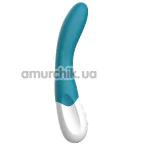 Вибратор для точки G Liebe Pleasure Toys Bend It Rechargeable, голубой - Фото №1