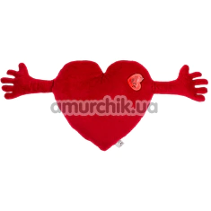 М'яка іграшка Plush Heart With Arms 70 см, червона - Фото №1
