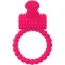 Віброкільце Silicone Vibro Cock Ring, рожеве - Фото №1