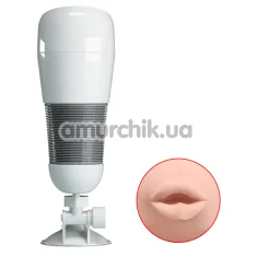 Симулятор орального сексу з вібрацією Pretty Love Hedy 00900T49-2, тілесний - Фото №1