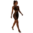 Сукня Star Night Flirty Dreams Mini Dress, чорна - Фото №11
