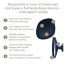 Щетка для тела Geske Body Brush 4 in 1 Suction Mount Metal, синяя - Фото №7