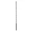 Уретральна вставка Sextreme Steel Dip Stick Ribbed, 0,8 см - Фото №1