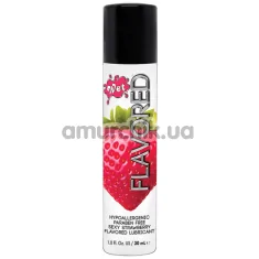 Оральный лубрикант Wet Flavored Sexy Strawberry, 30 мл - Фото №1