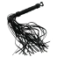 Флоггер DS Fetish Flogger Silicone Heart, черный - Фото №3