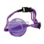 Кляп Japanese Silk Love Rope Ball Gag, фиолетовый - Фото №1