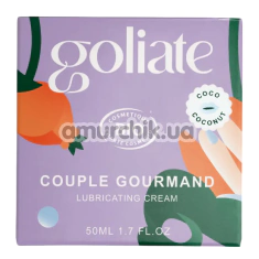 Массажный крем Goliate Couple Gourmand - кокос, 50 мл - Фото №1