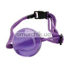 Кляп Japanese Silk Love Rope Ball Gag, фіолетовий - Фото №1