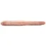 Двокінцевий фалоімітатор King Cock 16 Tapered Double Dildo, тілесний - Фото №2