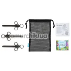 Набор из 3 шприцов для лубриканта B-Vibe Lubricant Applicator Set, черный - Фото №1