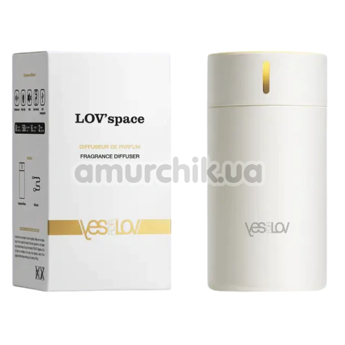 Аромадифузор YESforLOV LOV'space Fragrance Diffuser, білий