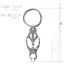 Зажимы для сосков Easy Toys Clover Clamps Large Ring, серебряные - Фото №3