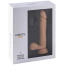 Вибратор Virgite Realistics Vibrating Realistic With Balls R16, телесный - Фото №5