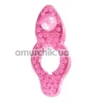 Ерекційне кільце Silicone Love Rings, рожеве - Фото №1