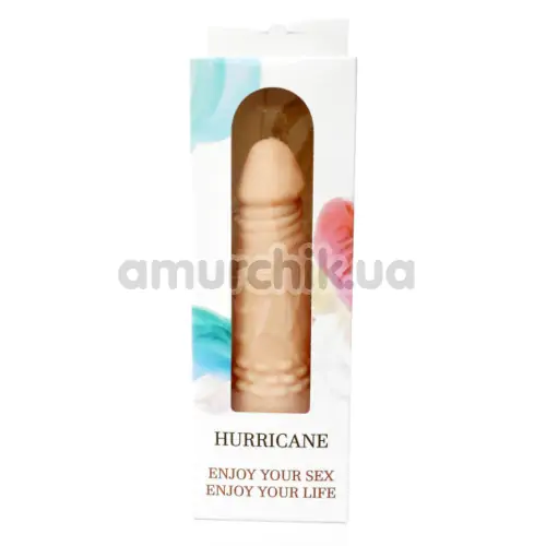 Вибратор Boss Series Hurricane, телесный