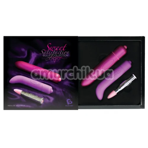 Набор 3-х предметов Rocks-Off Indulge Yourself Sweet Satisfaction Bullet Collection