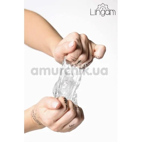Мастурбатор Lingam Rashmi, прозорий