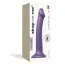 Фаллоимитатор Strap-On-Me Mono Density Soft Silicone Dildo M, фиолетовый - Фото №4