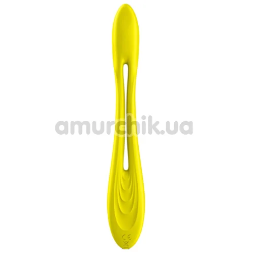 Вибратор Satisfyer Elastic Game, желтый