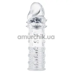 Насадка на пенис Power Stud Sleeve, прозрачная - Фото №1
