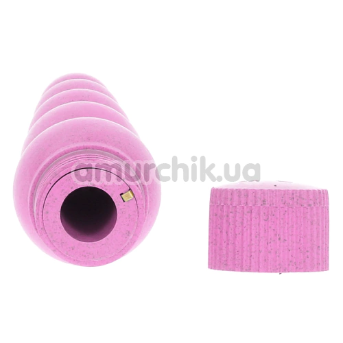 Вибратор Fuck Green Eco Vibrator, розовый