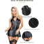 Сукня Star Night Mesh & Zipper Sexy Dress, чорна - Фото №8